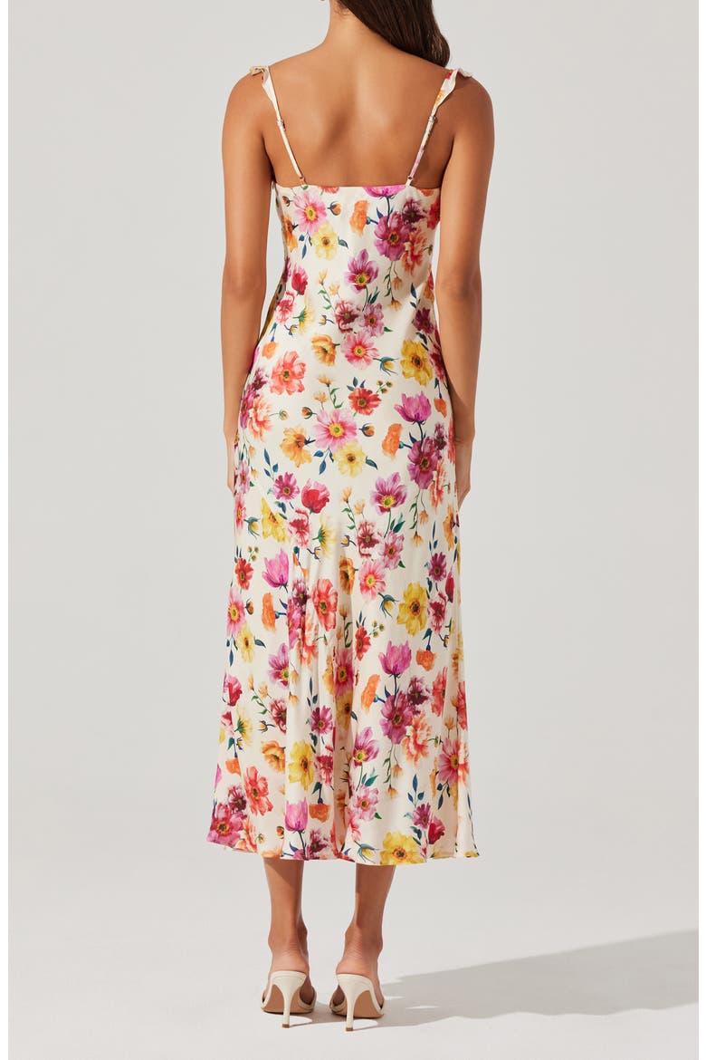 Zoie Floral Print Sleeveless Dress, Alternate, color, CREAM MULTI FLORAL