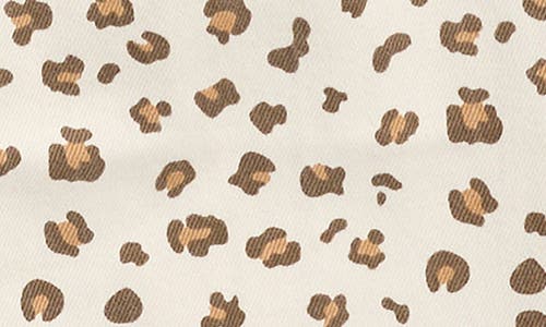 7 For All Mankind Kids' Leopard Wide Leg Jeans In Animal Print