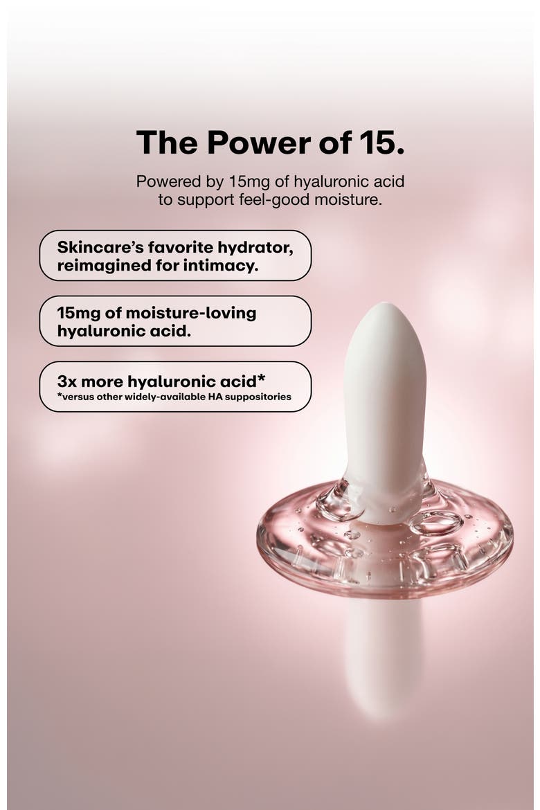 reliefHER Vaginal Hydration Melts, 10 pack, Alternate, color, No color