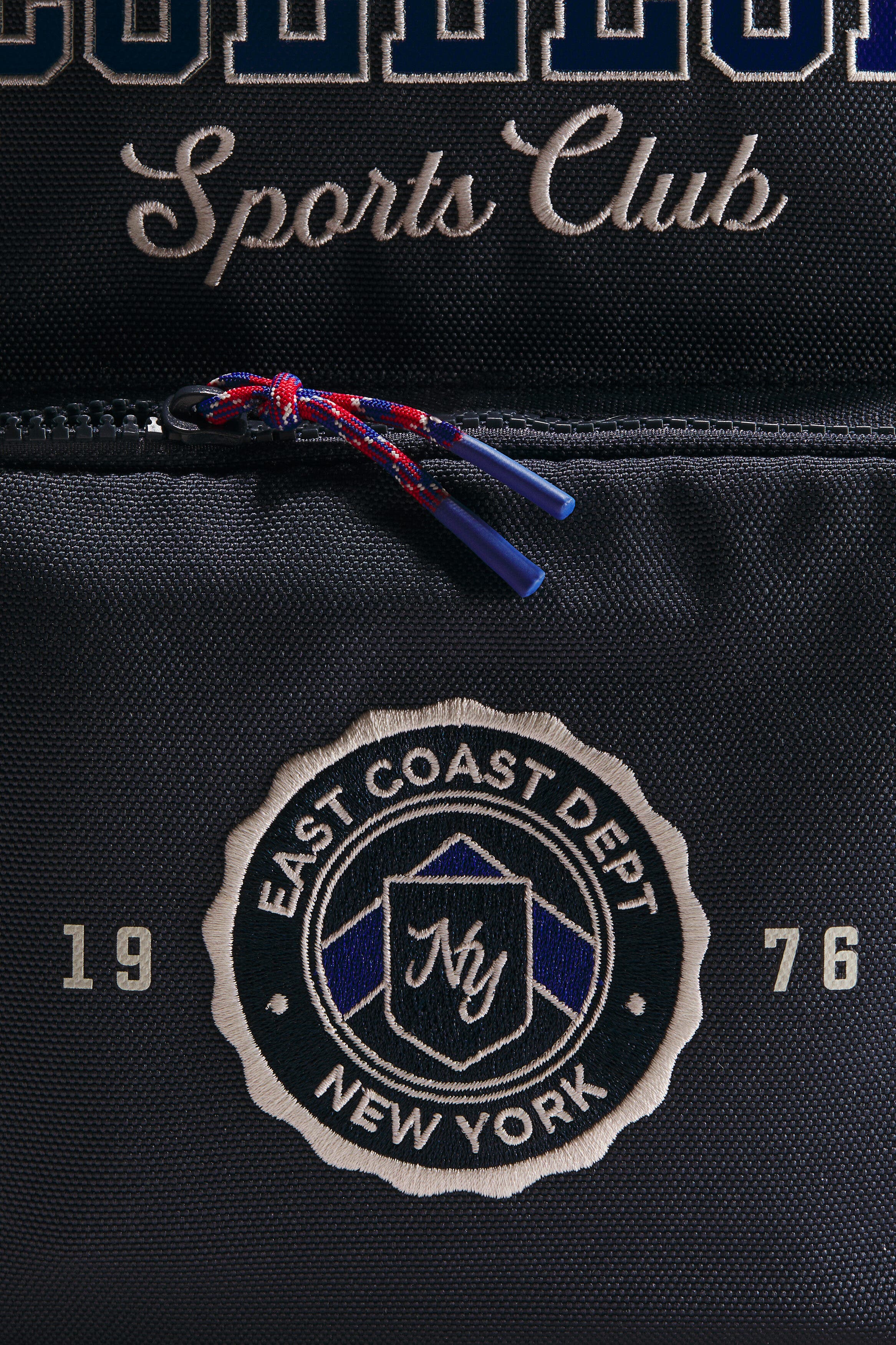 Backpack With Motif, Alternate, color, Navy blue/College