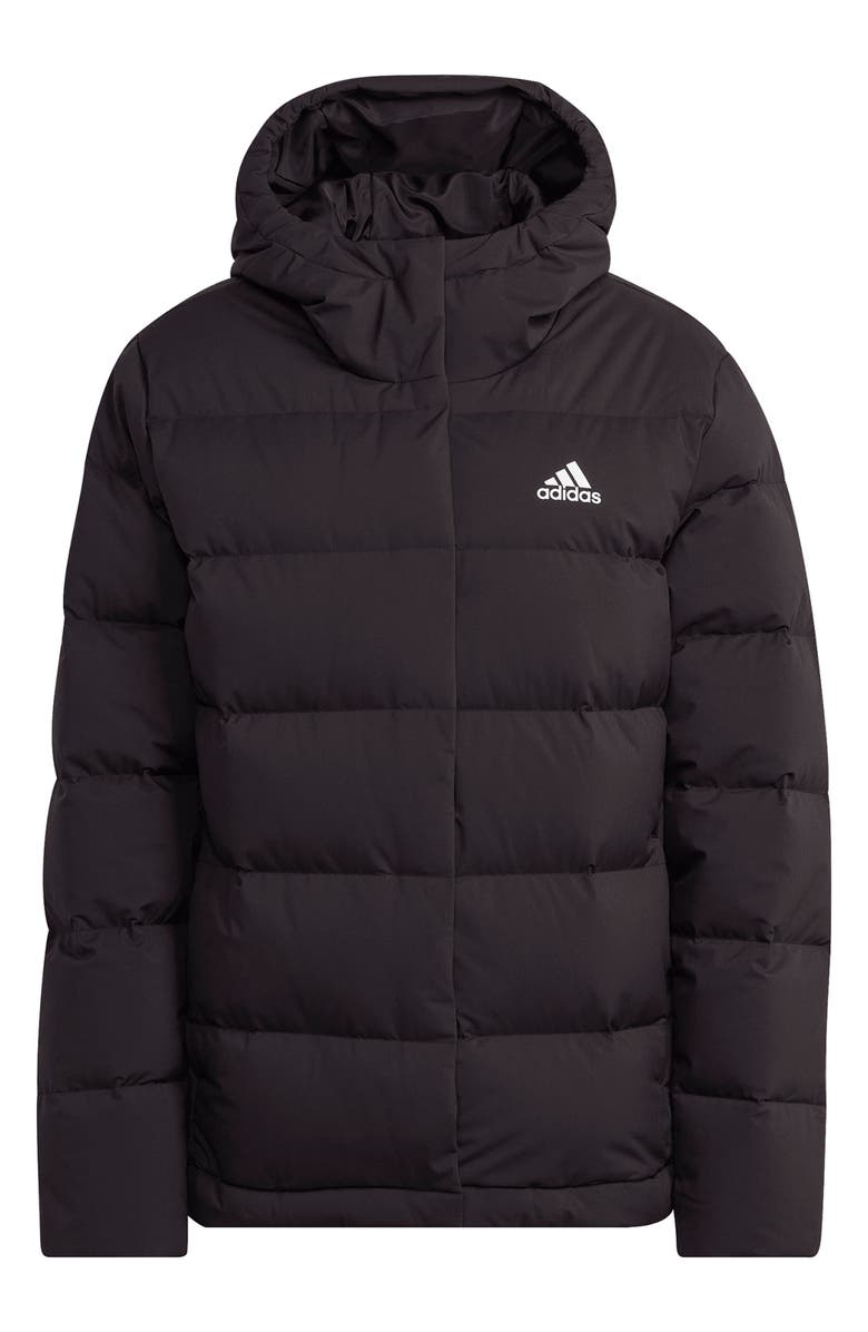 adidas Helionic Hooded 600 Fill Power Down Jacket, Alternate, color,