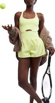 Free People FP Movement Righteous Runsie Romper