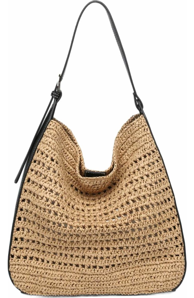 MODA LUXE Savannah Hobo, Main, color, Black Natural