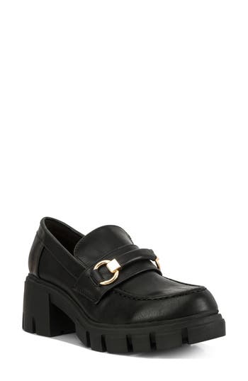 London Rag Evangeline Loafer In Black