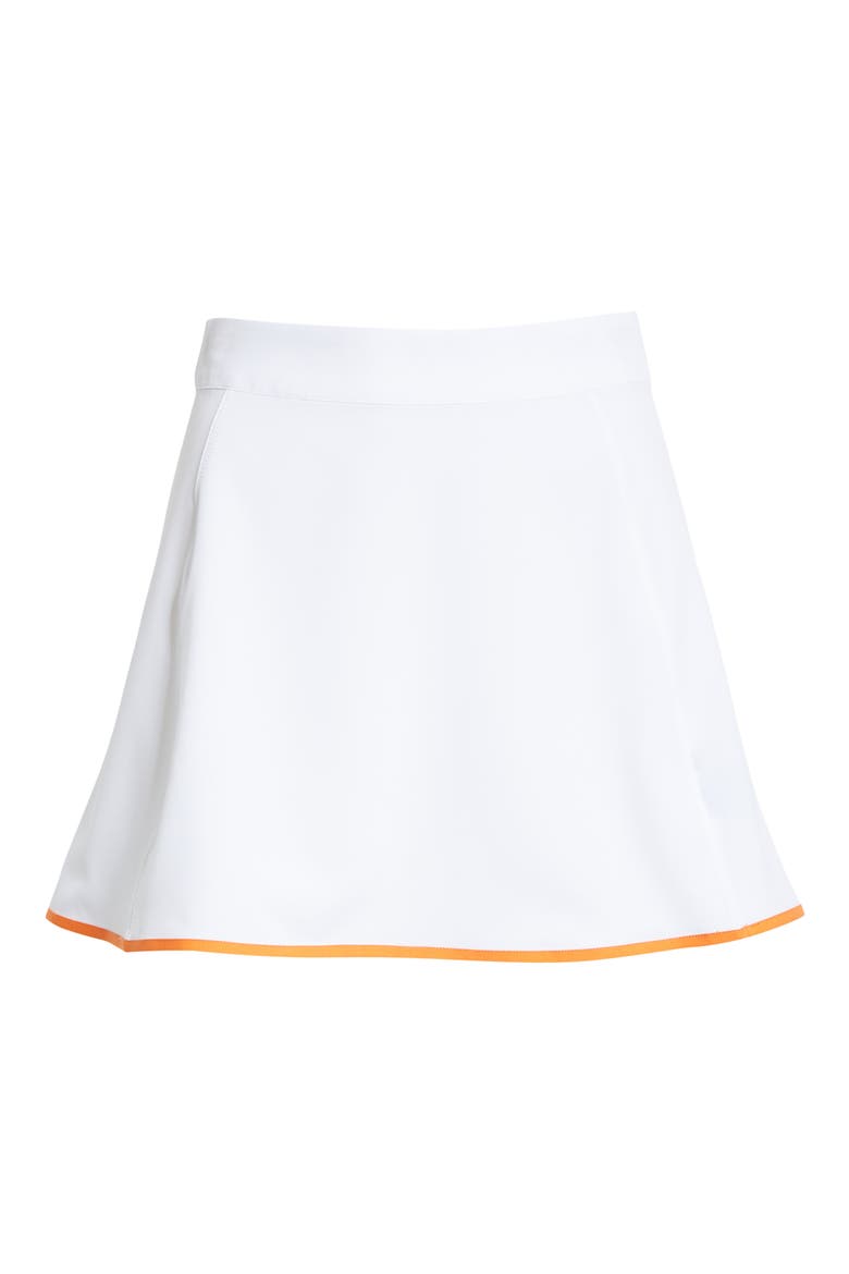 Bold Tennis Skirt (Nordstrom Exclusive), Alternate, color, WHITE