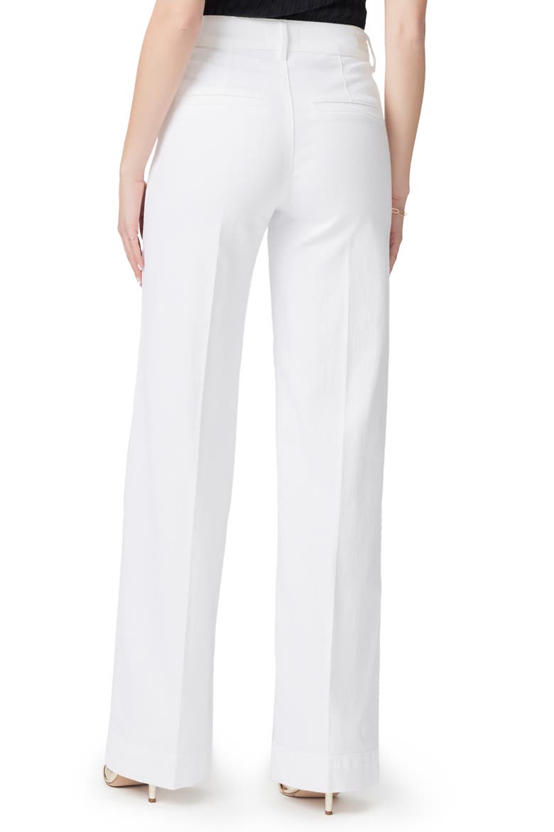 Sasha High Waist Wide Leg Trouser Jeans, Alternate, color, CRISP WHITE