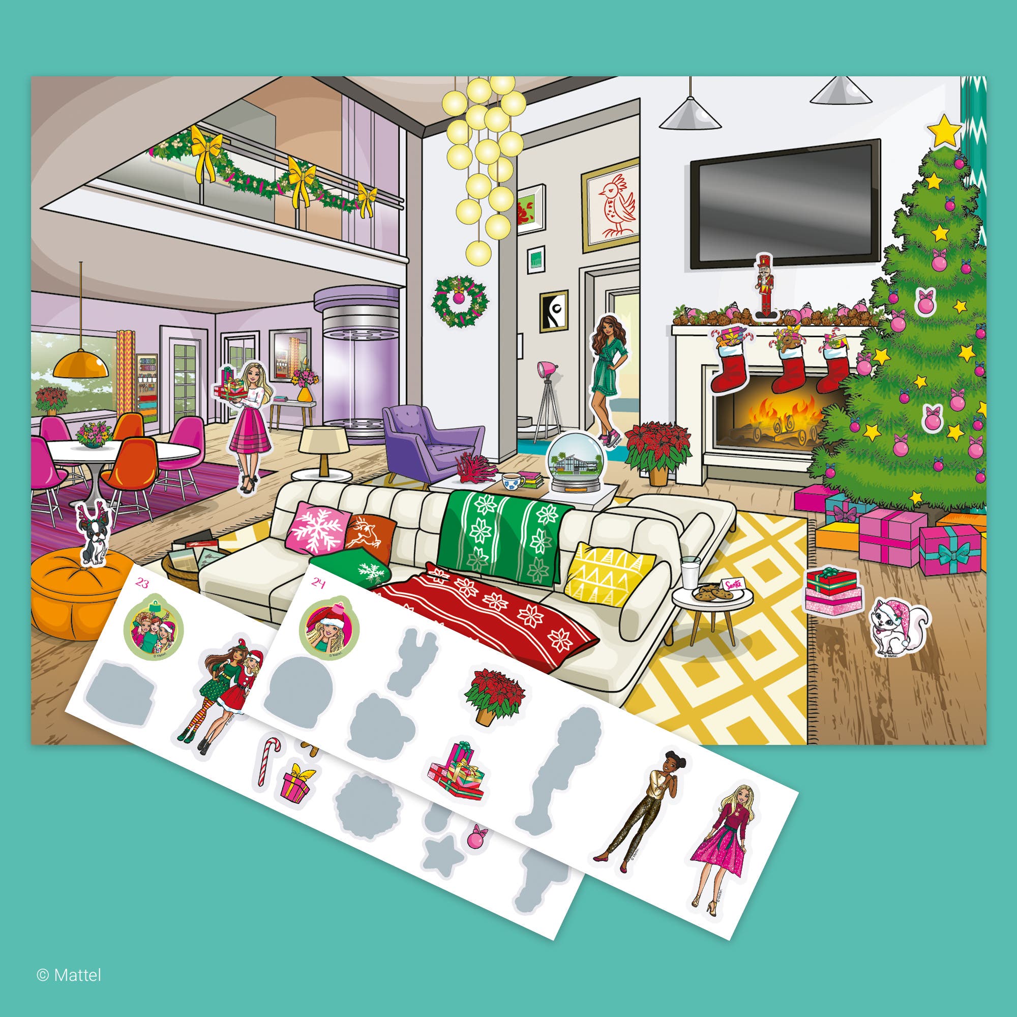 book 'n' app pApplishing house Sticker Book Advent Calendar | Nordstrom
