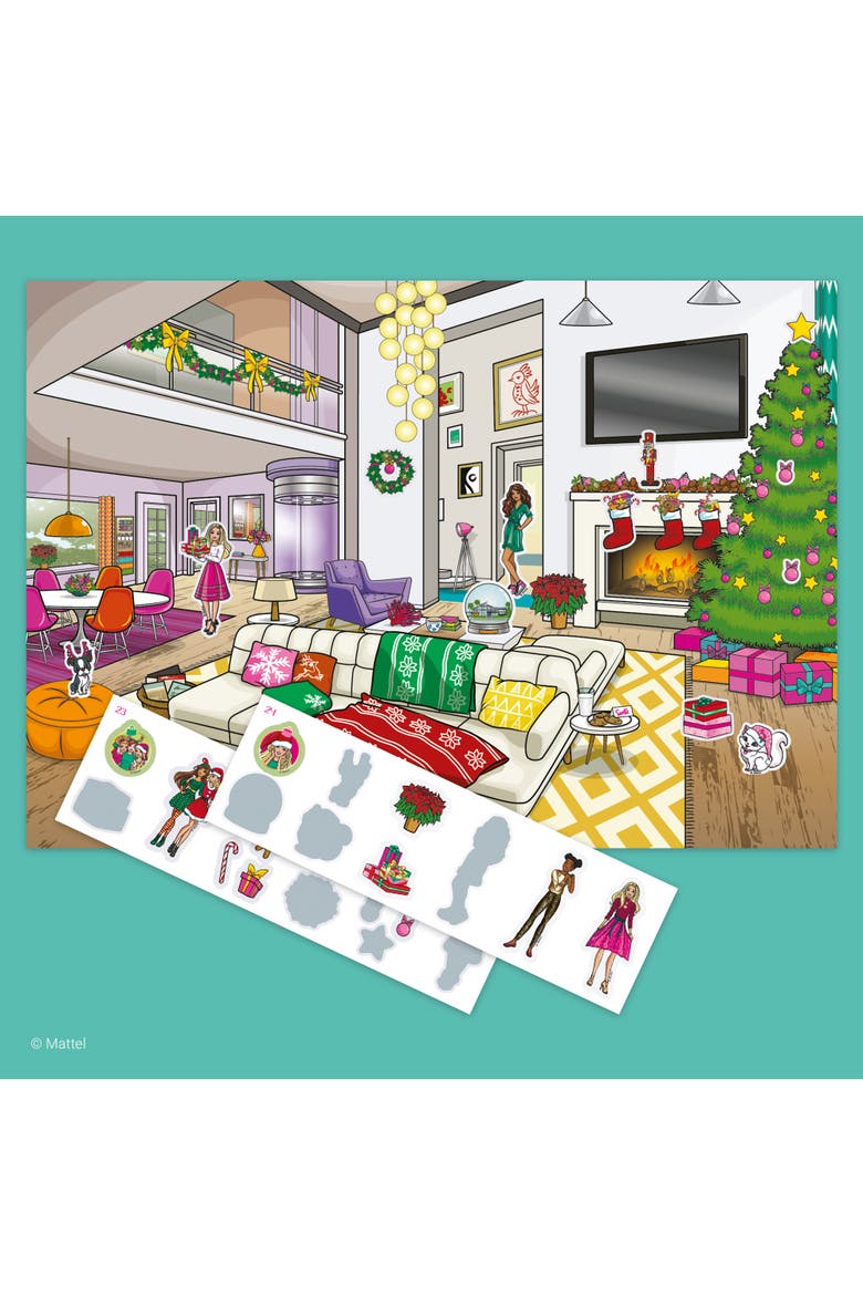 Sticker Book Advent Calendar, Alternate, color, Multicolored
