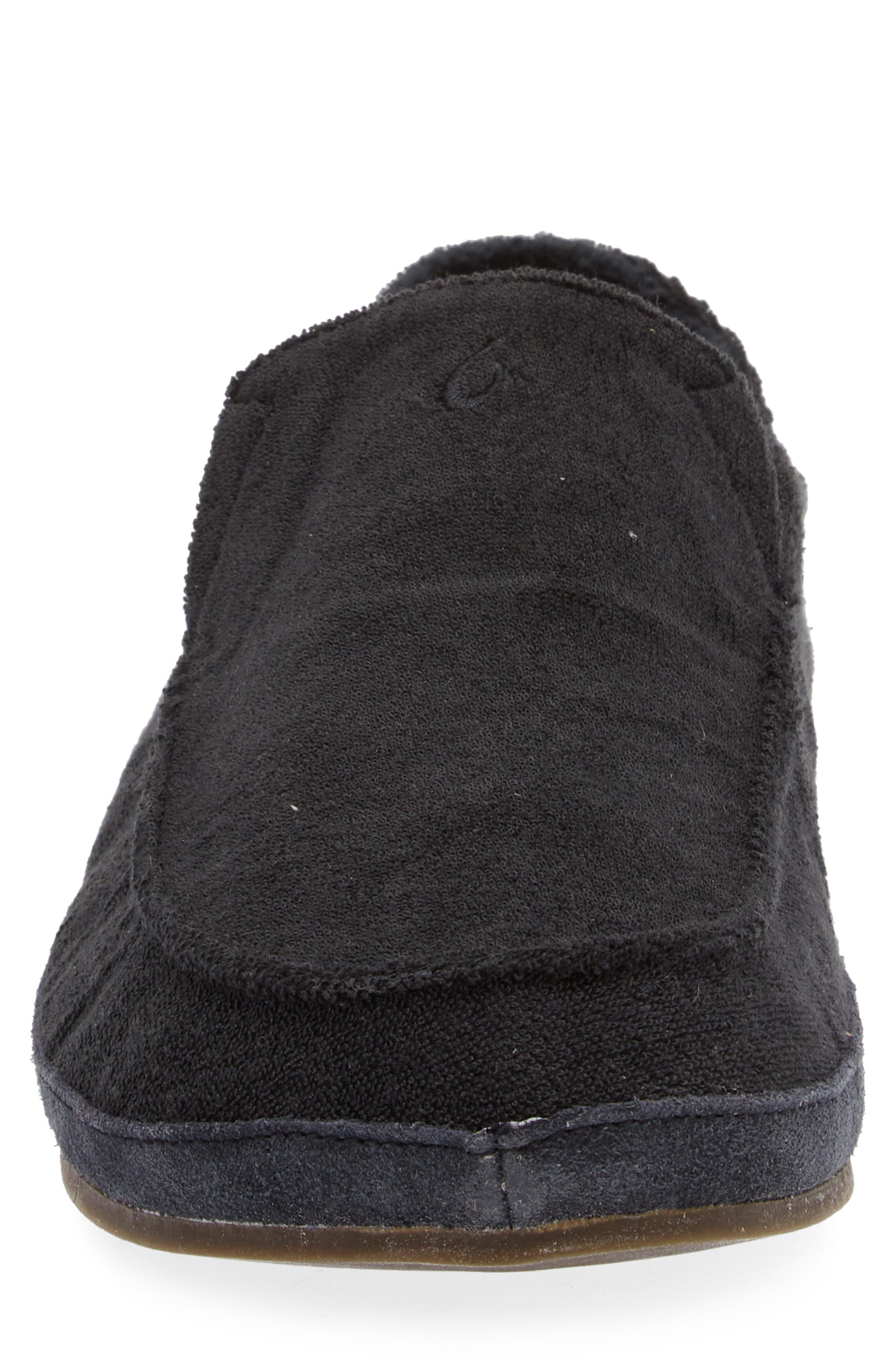 OluKai Moloa Hulu Slip-On, Alternate, color, Lava Rock / Lava Rock