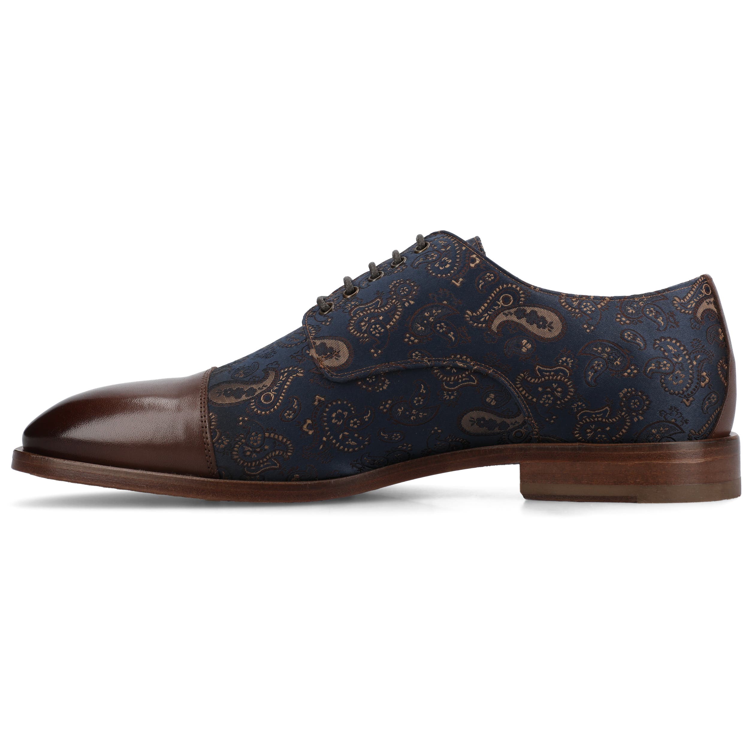 Men's Jack Oxford Dress Shoe, Alternate, color, Brown Paisley