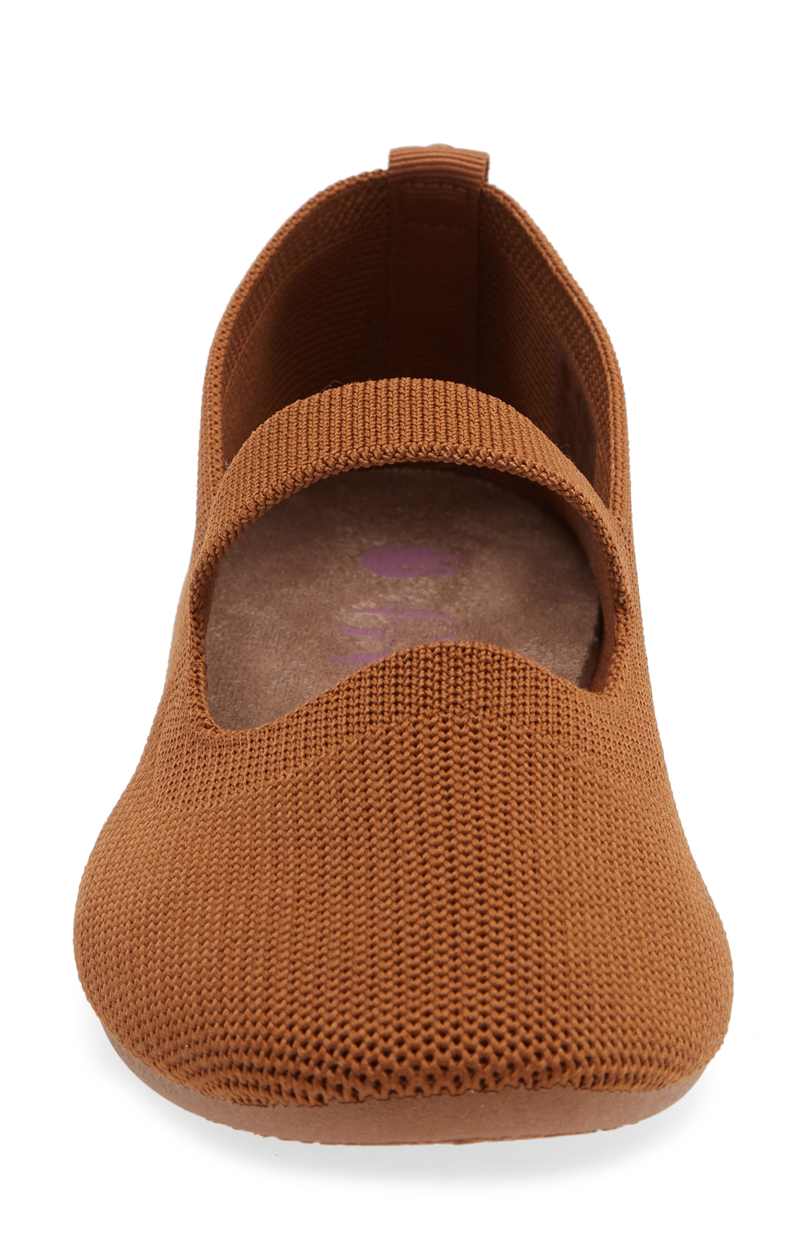 GLORIA VANDERBILT Solana Knit Mary Jane Flat, Alternate, color, Whiskey