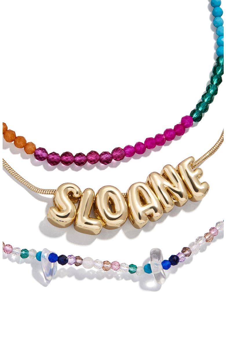 Kai Semiprecious Custom Layered Necklace, Alternate, color, GOLD MULTI
