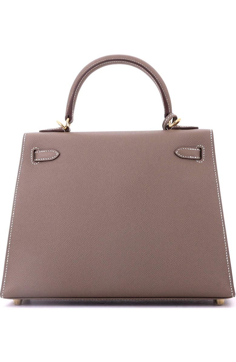 Pre-Owned Hermes Kelly Handbag Grey Epsom with Gold Hardware 25, Alternate, color, Etoupe