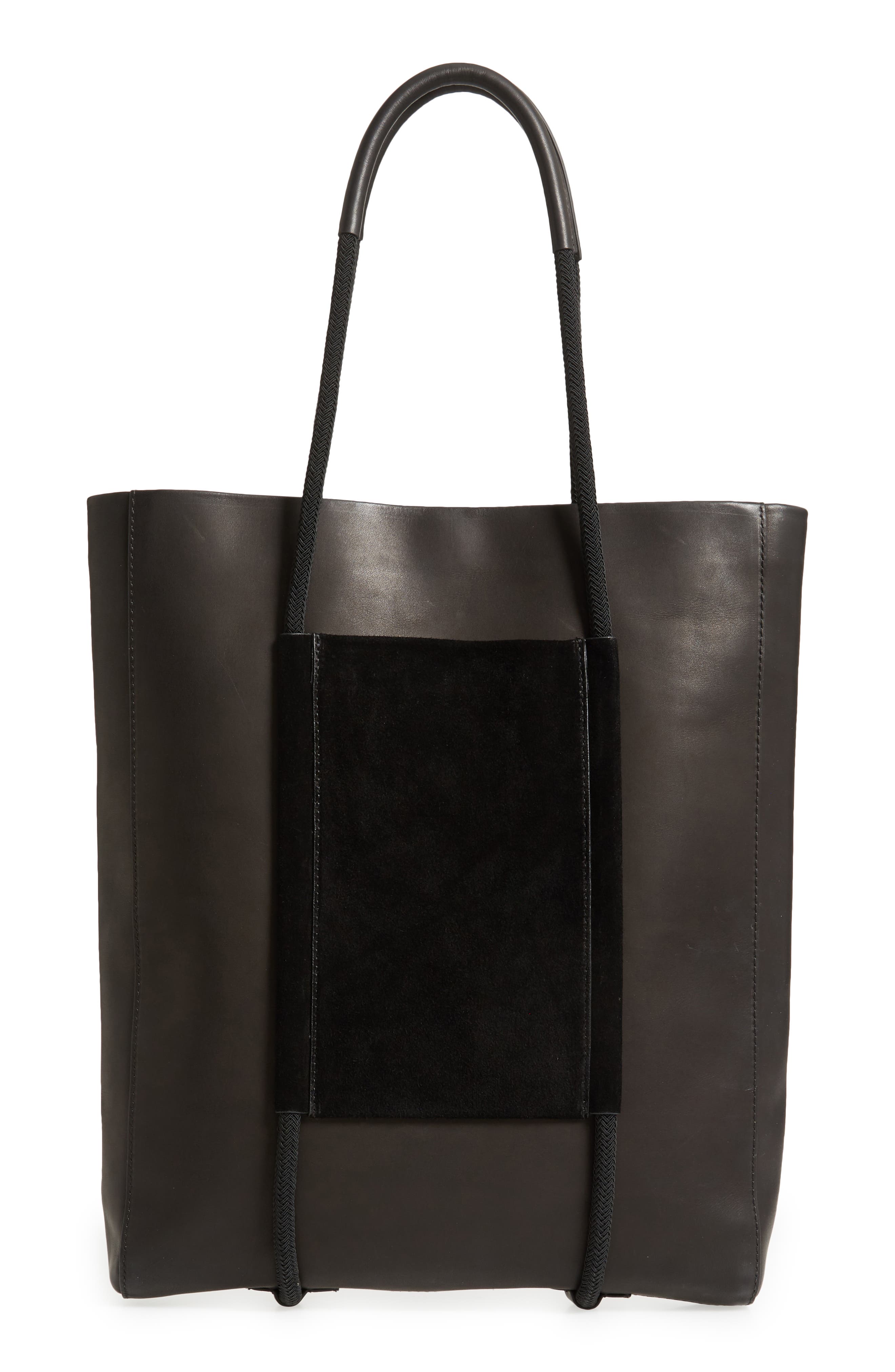 rag & bone Passport Leather Tote, Alternate, color, 