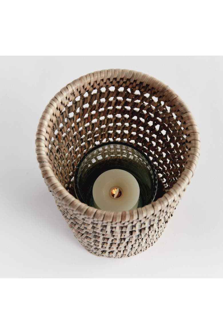 Burma Rattan Hurricane, Alternate, color, Gray