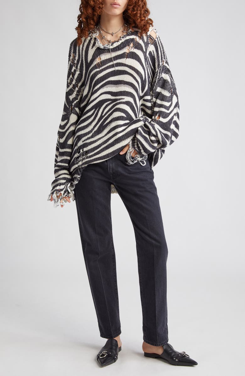 R13 Romeo Jeans, Alternate, color,