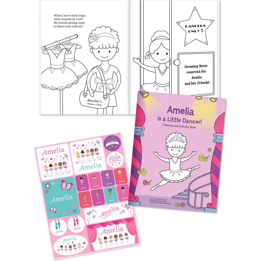 I See Me! 'My Little Dancer' Personalized Coloring Book & Stickers in Girl  product