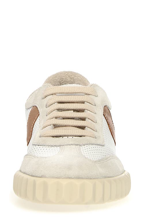 VOILE BLANCHE VOILE BLANCHE INES PERFORATED LOW TOP SNEAKER 