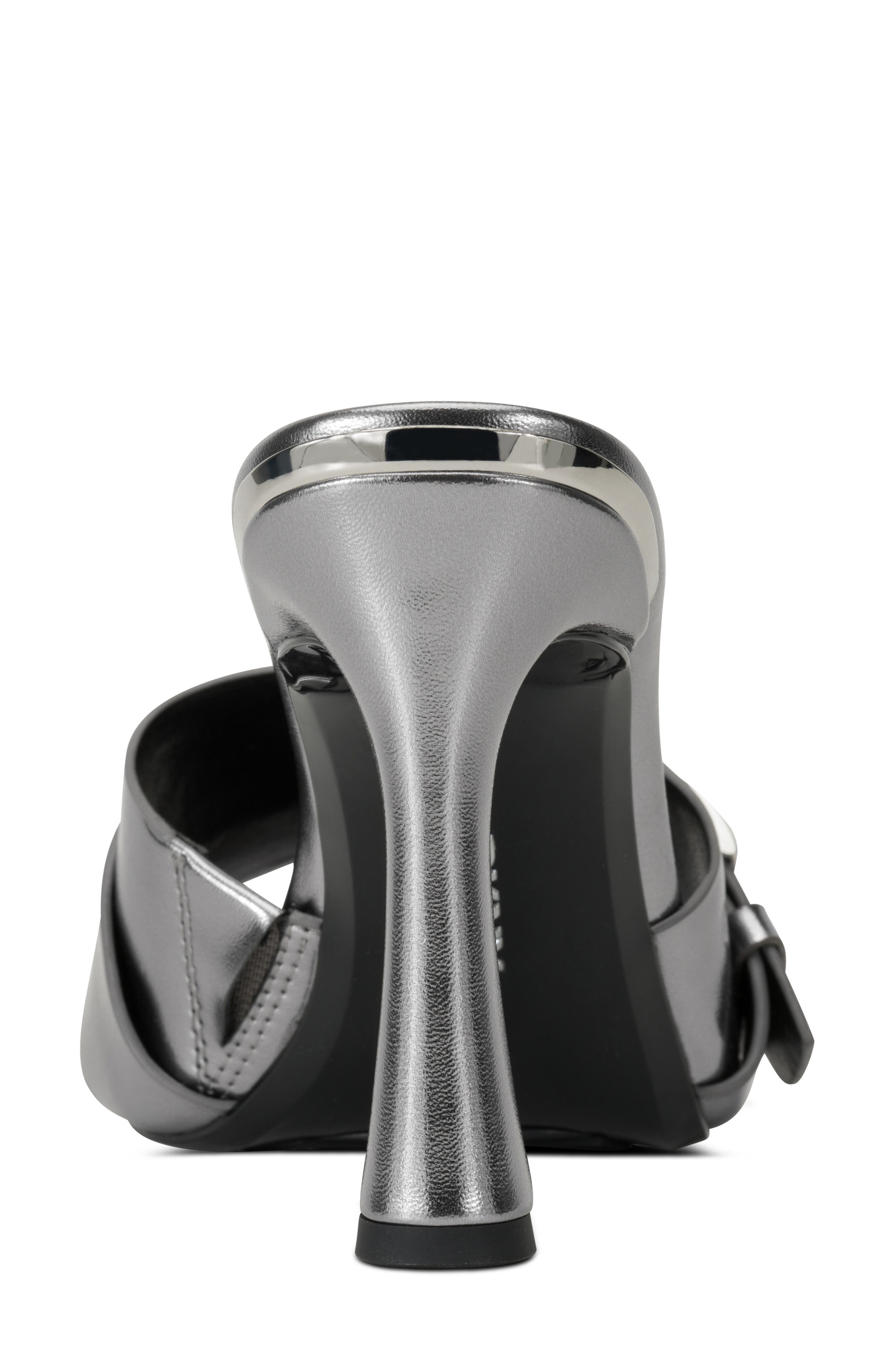 DKNY Clorissa Sandal, Alternate, color, Nickel