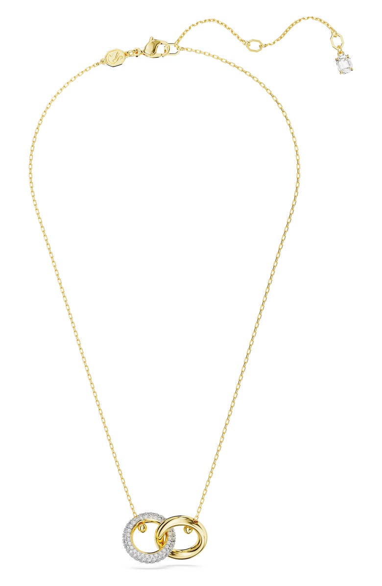 Swarovski Dextera Interlink Pendant Necklace, Main, color, 