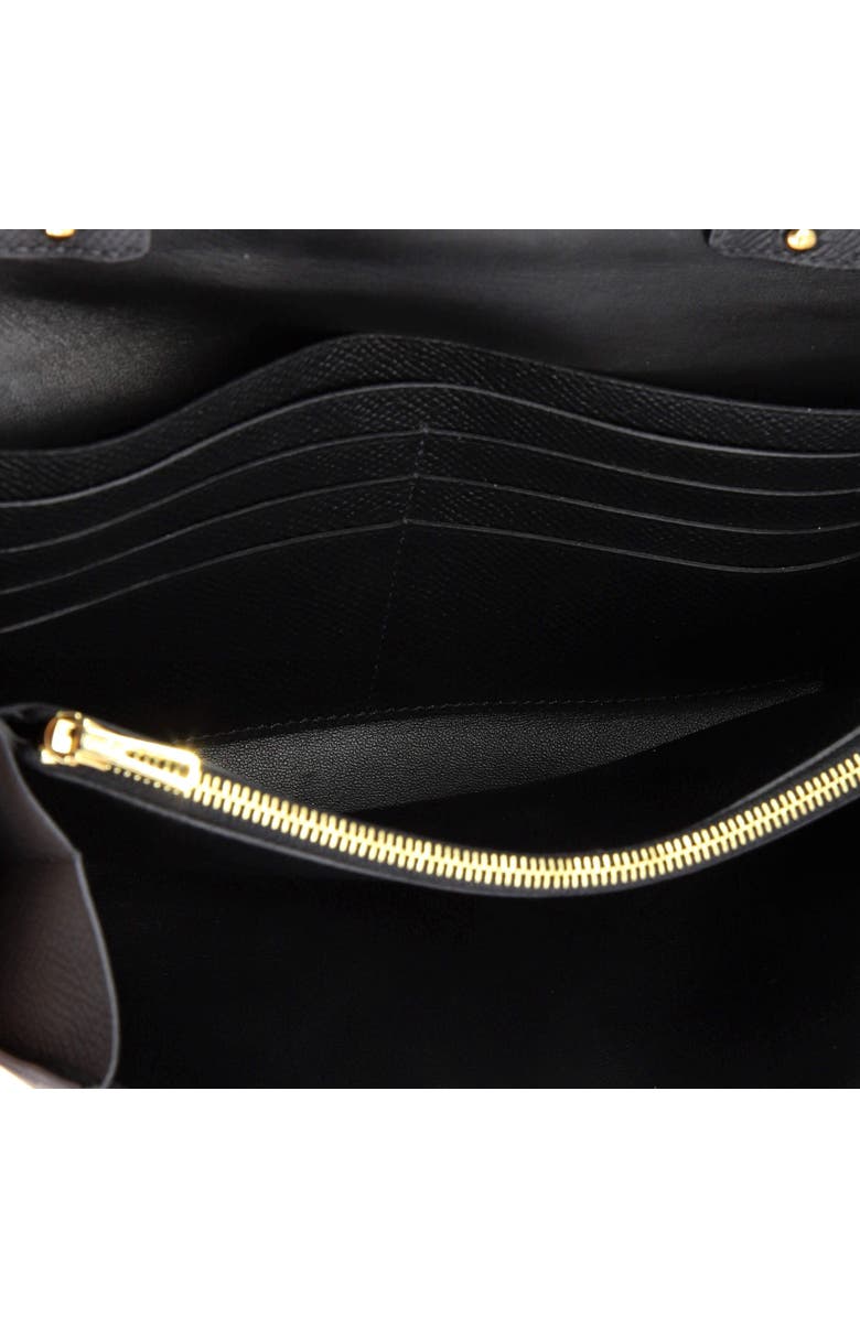 Pre-Owned Hermes Constance To Go Wallet Epsom, Alternate, color, Noir