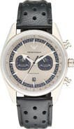 Emporio Armani Chronograph Leather Strap Watch, 42mm