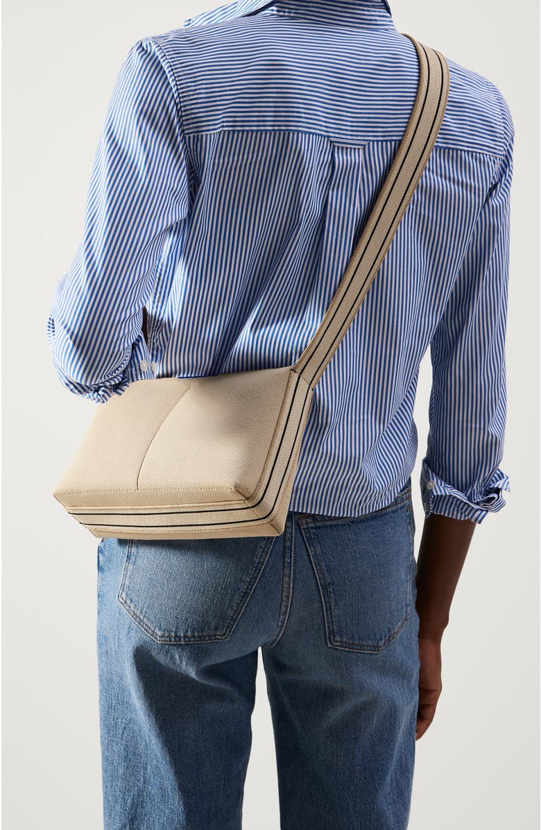 Rothy's The Casual Crossbody, Alternate, color, Parchment