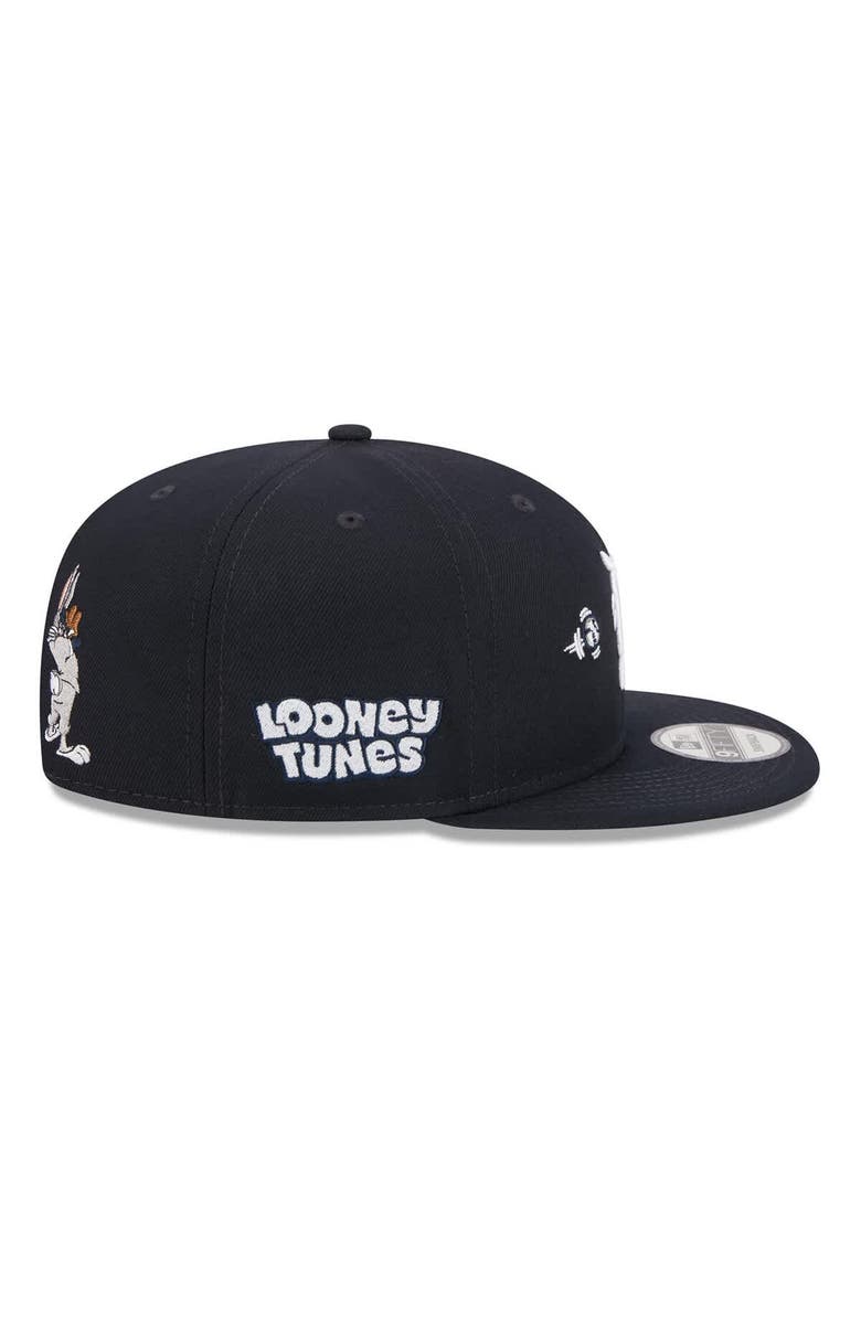 New Era Men's New Era Navy Detroit Tigers Looney Tunes Bugs Bunny 9FIFTY Snapback Hat, Alternate, color, Navy