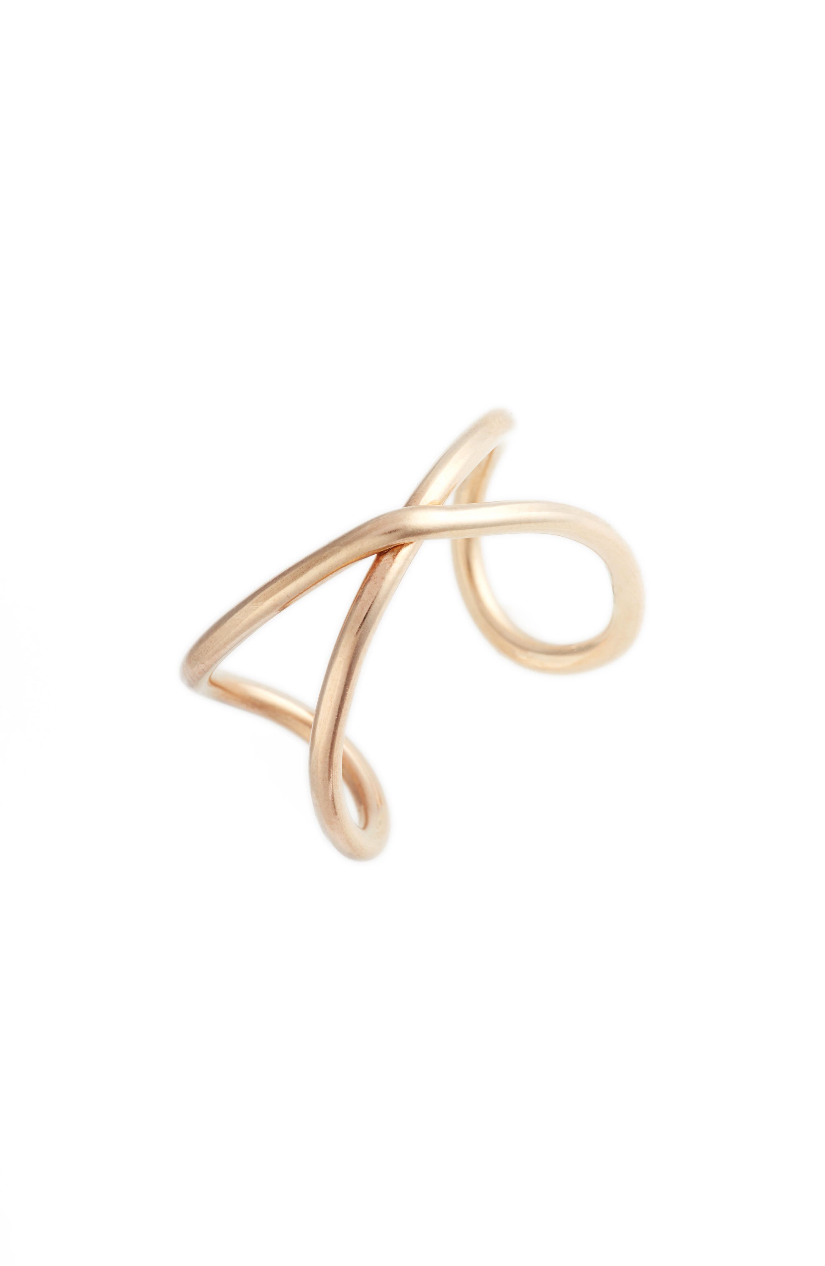 Nashelle Infinity Ring in Gold at Nordstrom, Size 7