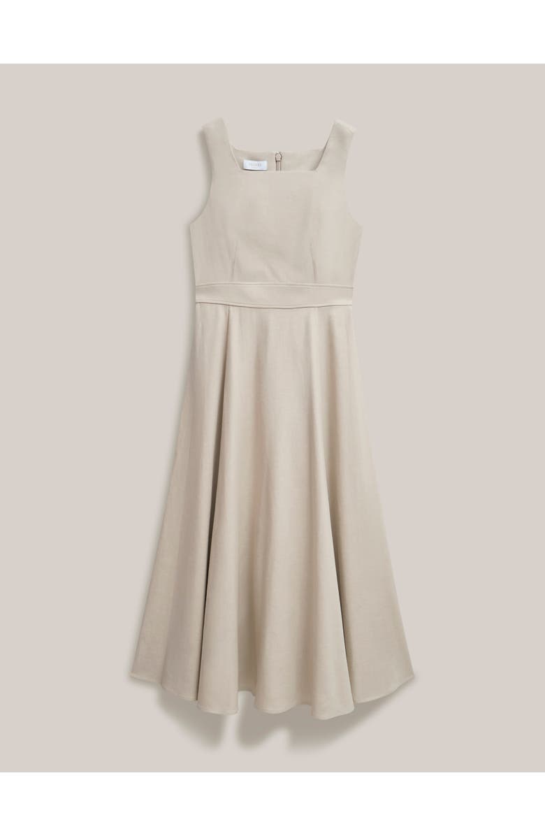 HOBBS LONDON Trinity Dress, Alternate, color, Neutral