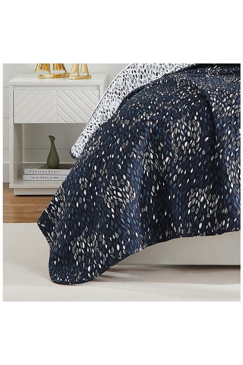 Botanical Leaves Quilt 6-Piece Set, Alternate, color, BLUE
