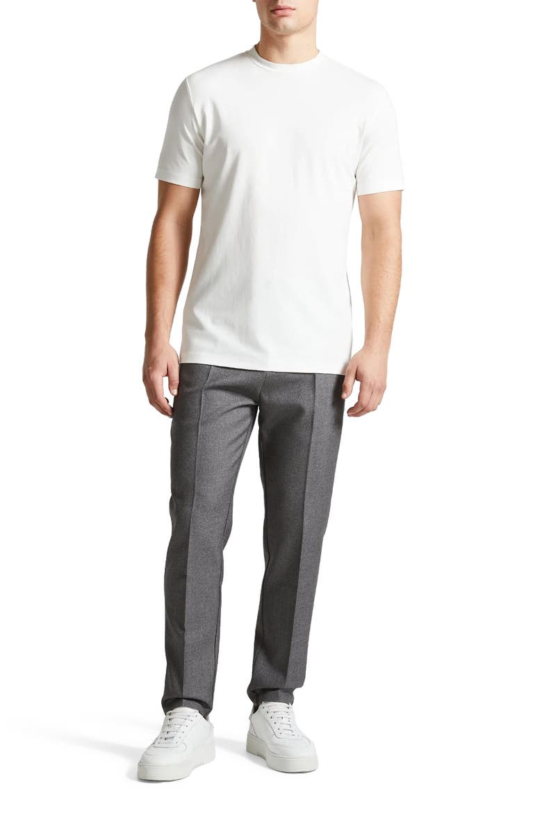 TS003 Slim Fit Luxe Tee, Alternate, color, White