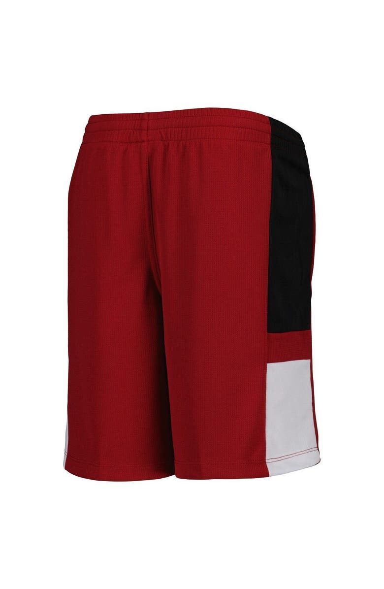 Outerstuff Youth Crimson Alabama Crimson Tide Lateral Mesh Performance Shorts, Alternate, color, 
