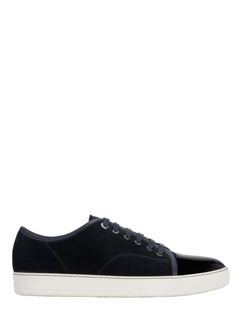 Dbb1 Suede And Patent Leather Sneakers
