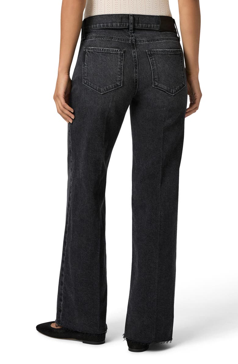 PAIGE Anessa Raw Hem Wide Leg Maternity Jeans, Alternate, color, 