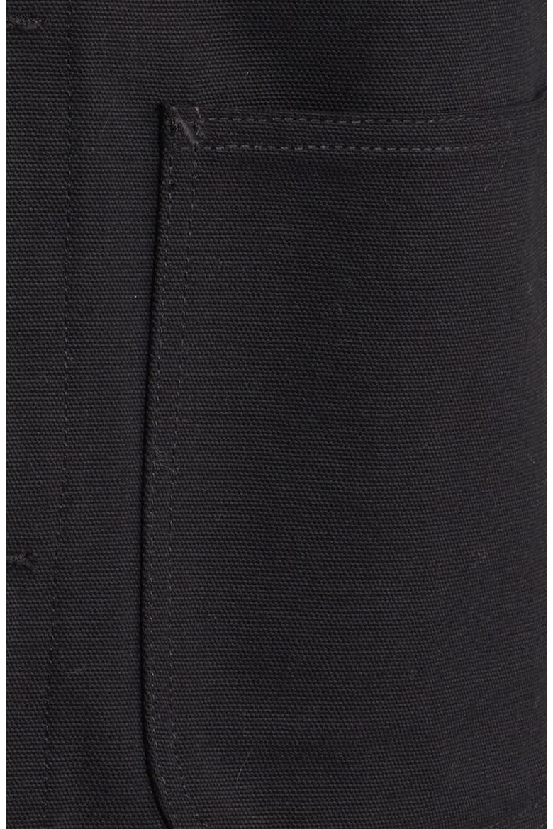 Michigan Canvas Coat, Alternate, color, BLACK / BLACK RIGID