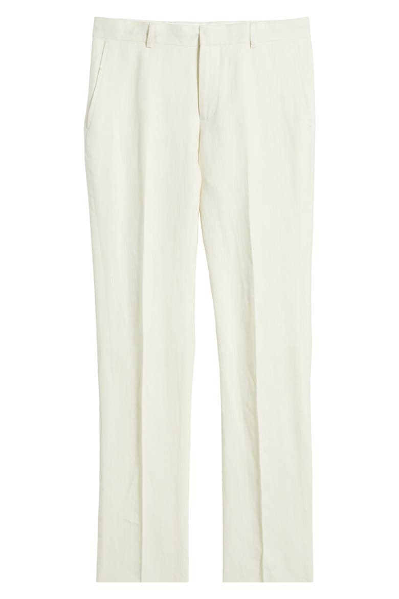 Henrik Trim Fit Italian Linen Suit Separate Pants, Alternate, color, IVORY VANILLA