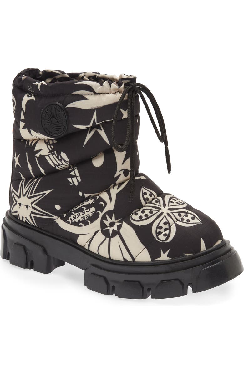 FARM Rio Lug Sole Puffer Bootie, Main, color,
