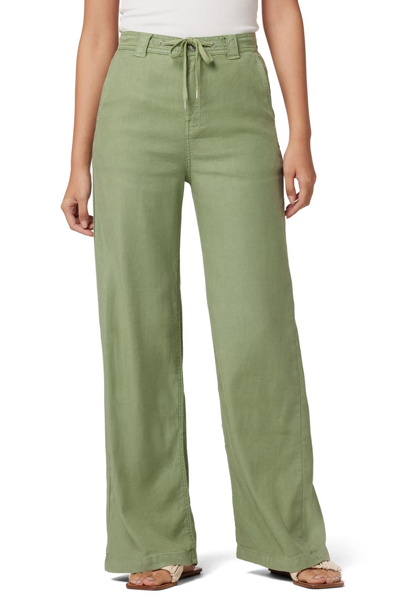 Hudson Jeans Drawstring Wide Leg Trousers, Main, color, 