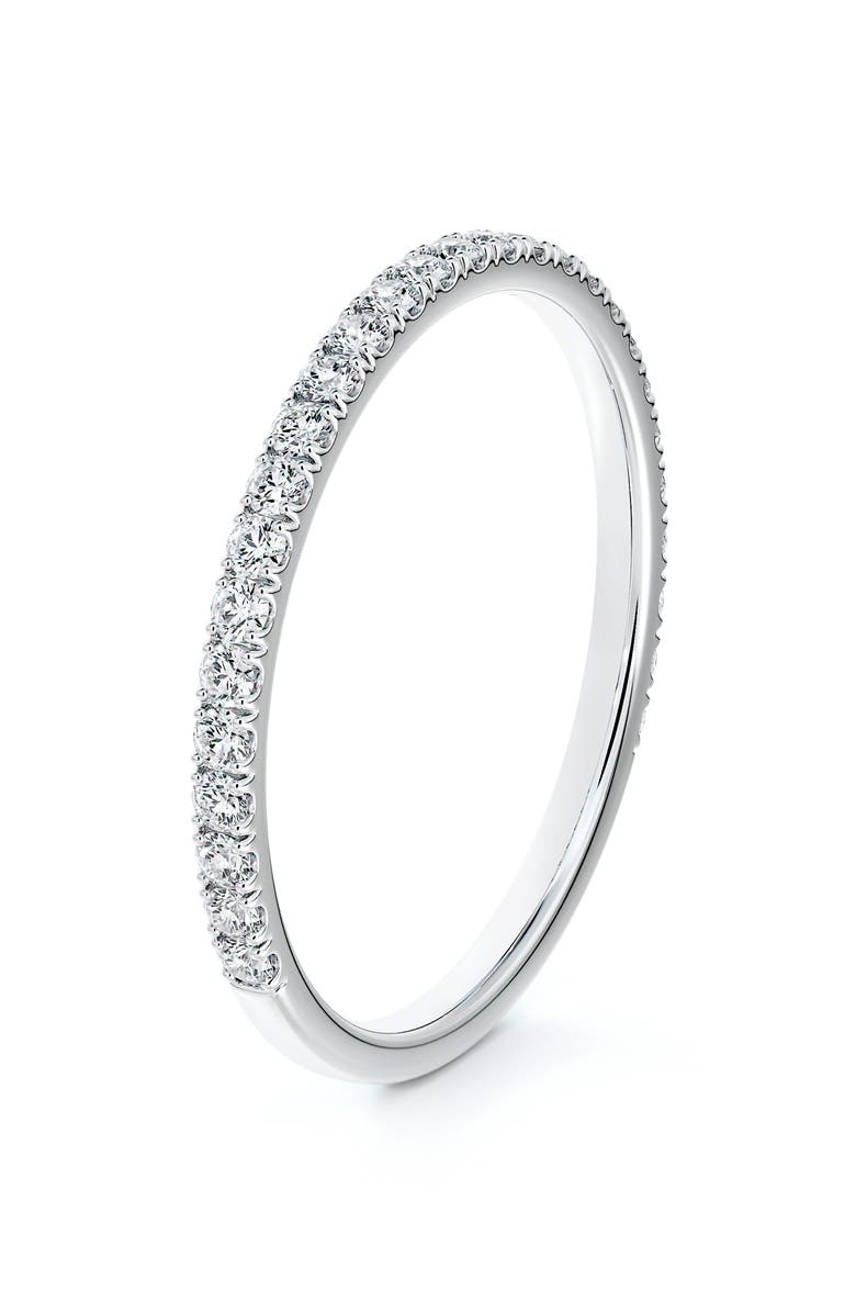 De Beers Forevermark Engagement & Commitment Pavé Diamond Band, Main, color,