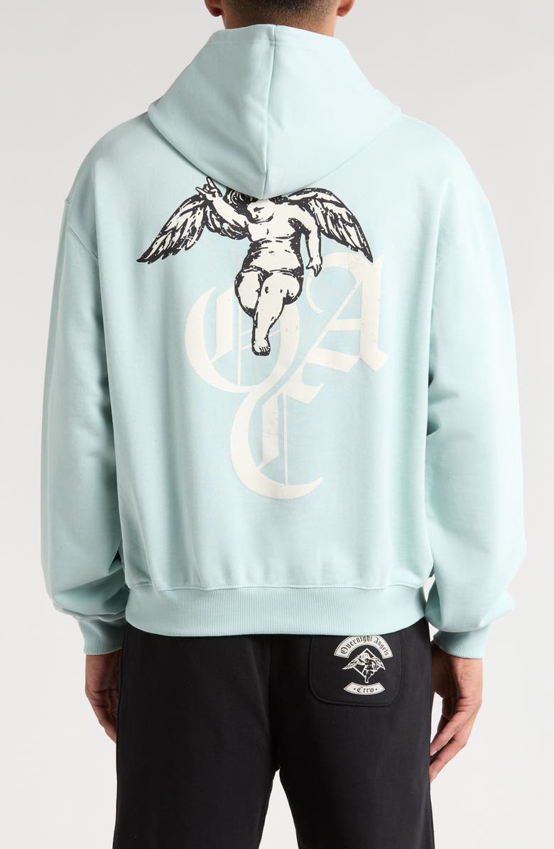 OVERNIGHT ANGELS CREW Sitting Pretty Hoodie, Alternate, color, 