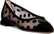 BEAUTIISOLES Blake Pointed Cap Toe Flat