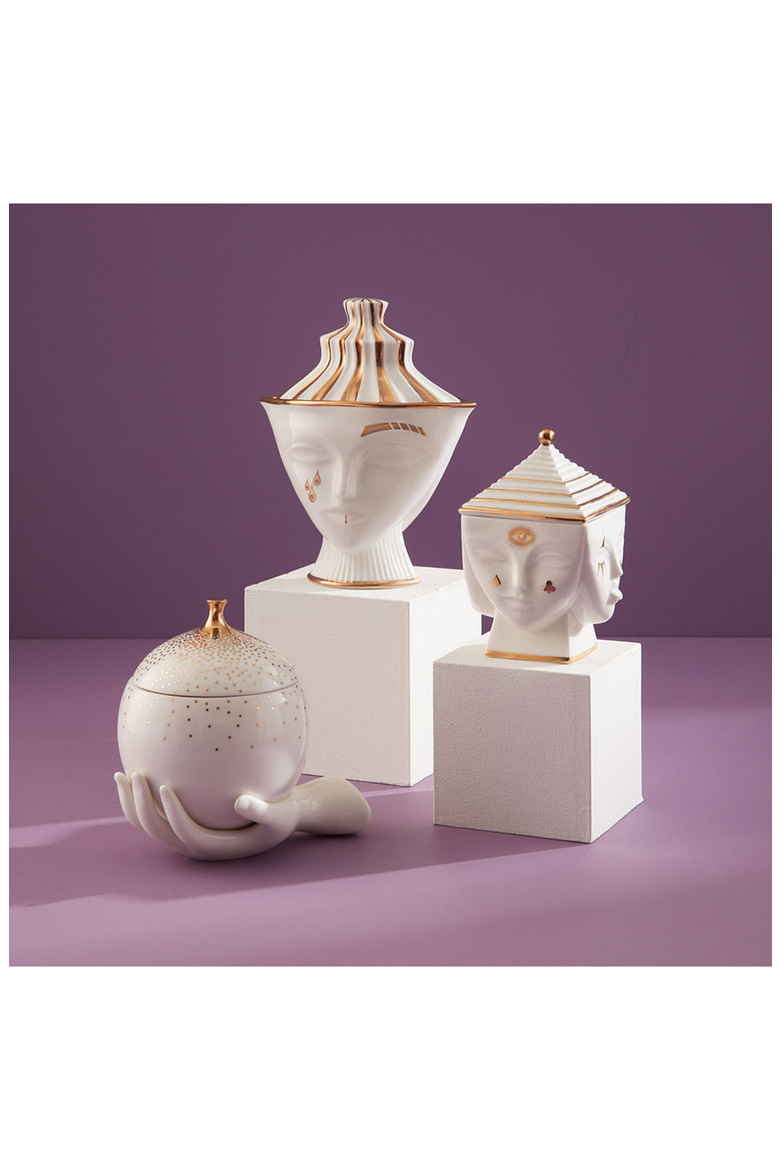 Gilded Eve Box, Alternate, color, White / Gold