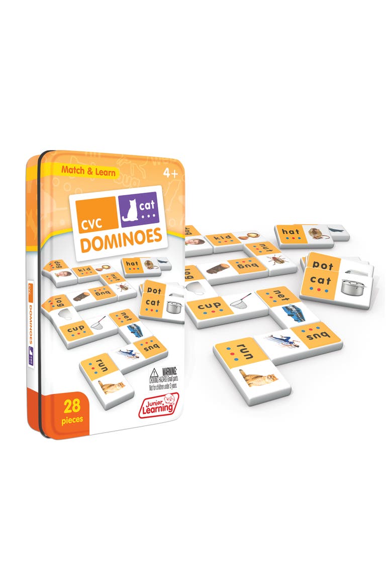 CVC Dominoes Language Arts, Alternate, color, Multicolored