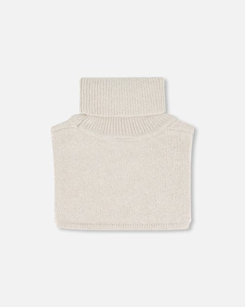 Deux Par Deux Baby Gender Inclusive Turtleneck Neckwarmer In Neutral