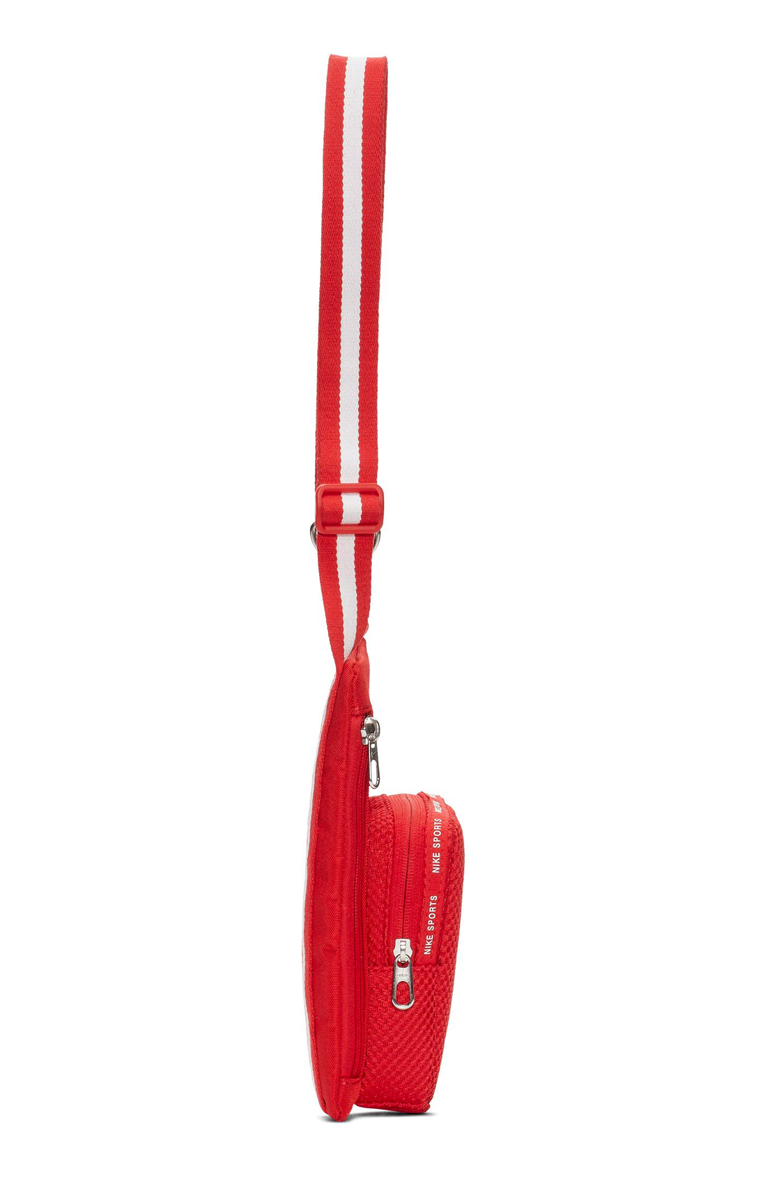 Sport Small Items Crossbody Bag, Alternate, color, UNIVERSITY RED/ SUMMIT WHITE