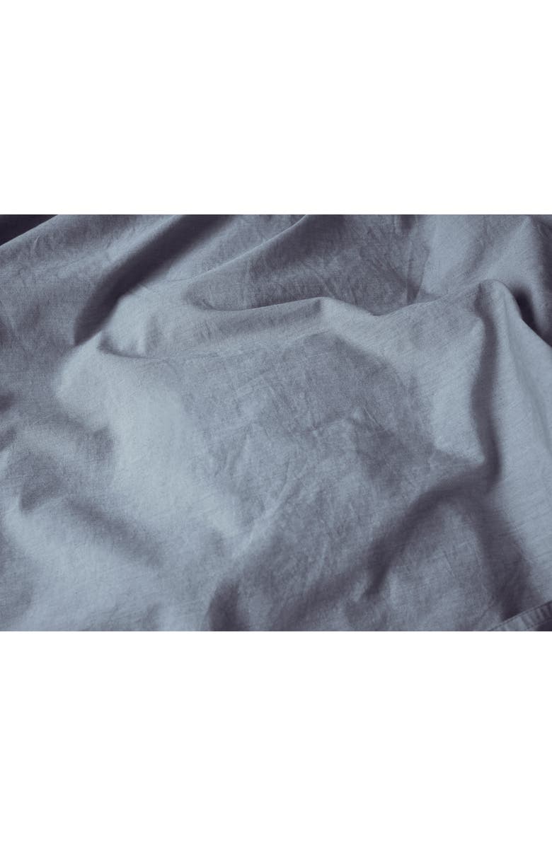 Coyuchi Organic Crinkled Percale<sup>™</sup> Duvet Cover, Alternate, color,