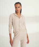 NAADAM Signature Cashmere Cropped Hoodie