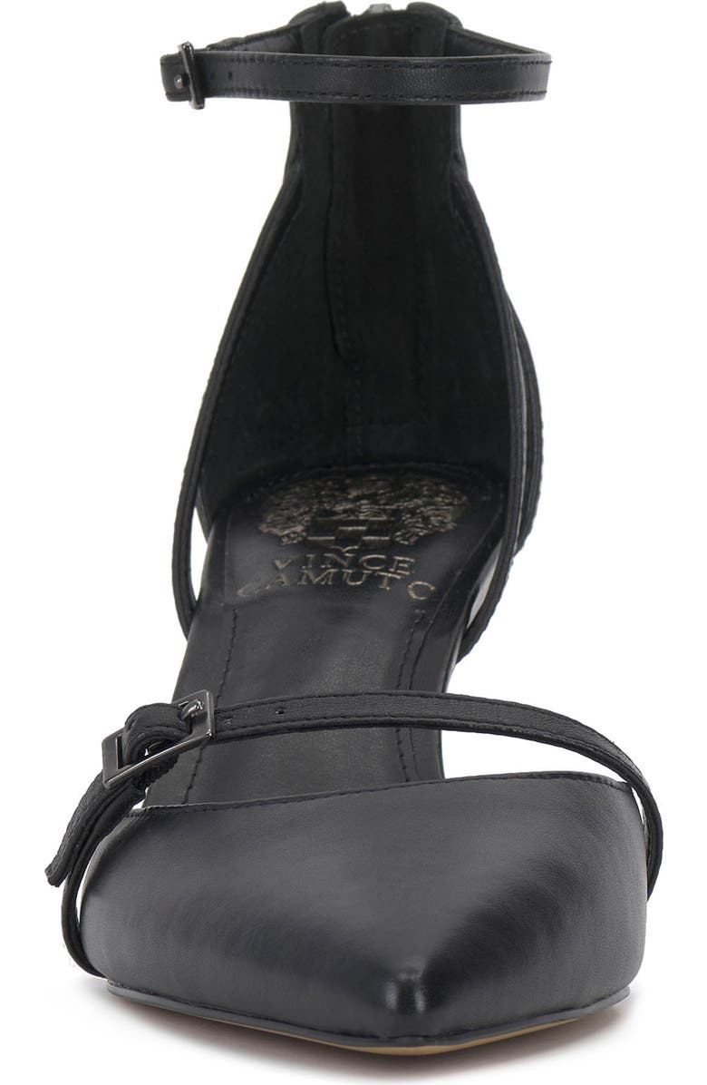 Vince Camuto Krendara Ankle Strap Pointed Toe Pump, Alternate, color,