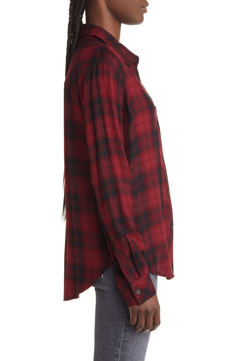 Rails Hunter Plaid Button-Up Shirt, Alternate, color, 